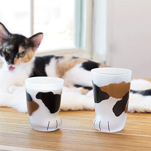 Gato de pata de gato ， gato garra xícara de leite copo de copo de copo de copo de gato de gato de gato de gato impressão de caneca pata