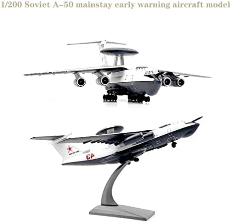 Apliqe Aircraft Models 1/200 para Soviético Awacs Model Aircraft Kit de aeronaves AWACS Display Graphic Display