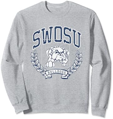 Southwestern Oklahoma State Bulldogs Victory Vintage Grey Sweetshirt