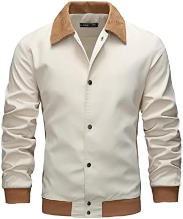 Jaquetas oshho para mulheres - homens cortam e costura a jaqueta de botão