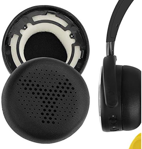 Geekria Quickfit Proteína Couro de couro Ponta de orelha para Akg Y500, Y 500 fones de ouvido, fones de ouvido, peças