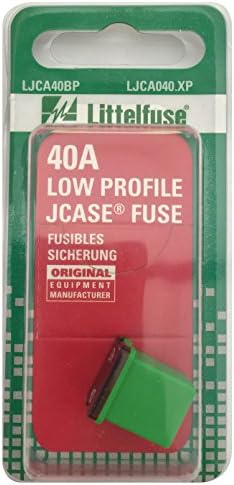 Littelfuse LJCA040.XP JCase Low Profile 40 AMP Fusível cardado