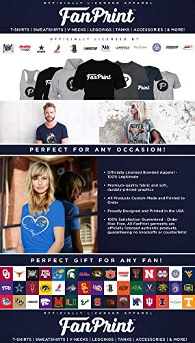 FanPrint Oklahoma State Cowboys T -shirt - Botas personalizadas de referência