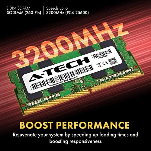 A-Tech 32GB RAM compatível com Acer Aspire 5 A515-45 Laptop Slim | DDR4 3200MHz PC4-25600 SODIMM 2RX8 1,2V 260 PIN Não ECC SO-DIMM