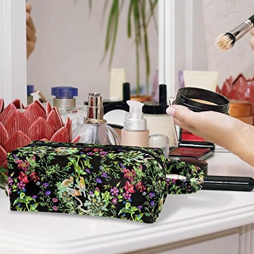 Bolsa de maquiagem de viagem, bolsa de cosmética Caso organizador, para mulheres de bolsas para produtos de higiene