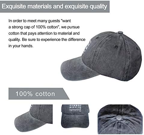 ZJBLHEQ Baseball Cap Wifey Vintage Jeans Papai Hat homem Mulheres