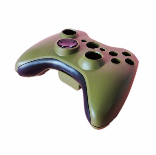 Efashion Full Housing Shell Case para Xbox 360 Wireless Controller Exército Verde