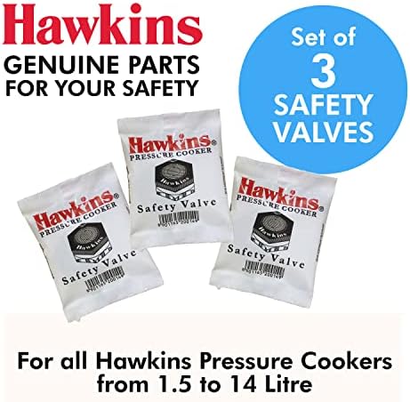 Hawkins B1010 Válvula de Segurança da panela de pressão de 3 peças - B1010-3PCSET