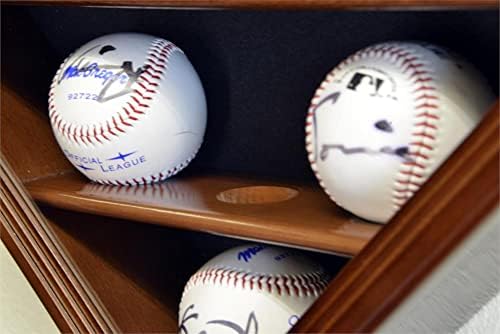 Gabinete de estampa de exibição de bola de beisebol - em forma de placa em casa