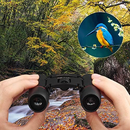 30x60 Mini binóculos compactos para crianças e adultos binóculos dobráveis ​​portáteis para observação de pássaros