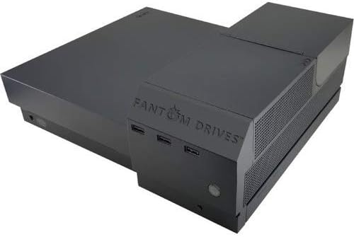 FD 5TB Xbox One x Drive Hard - XStor - Design de Anexo Fácil para Look Resez com 3 portas USB - Por Fantom Drives
