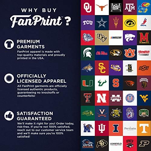 Fanprint Kansas Jayhawks T -shirt - Teach Lov
