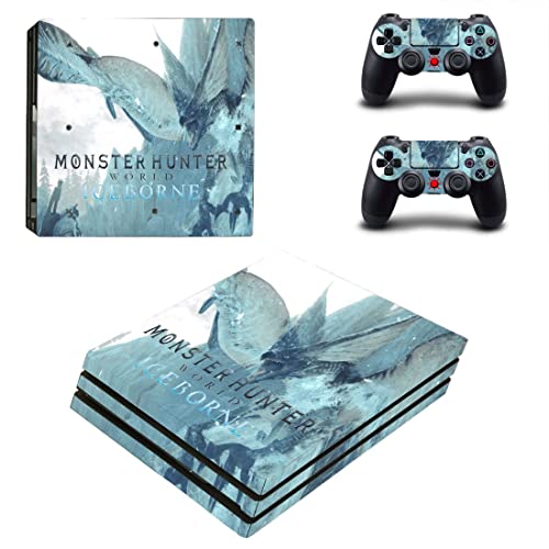 Game Monster Astella Armis Hunter PS4 ou Ps5 Skin Skin para PlayStation 4 ou 5 Console e 2 Controllers Decal Vinyl V15283