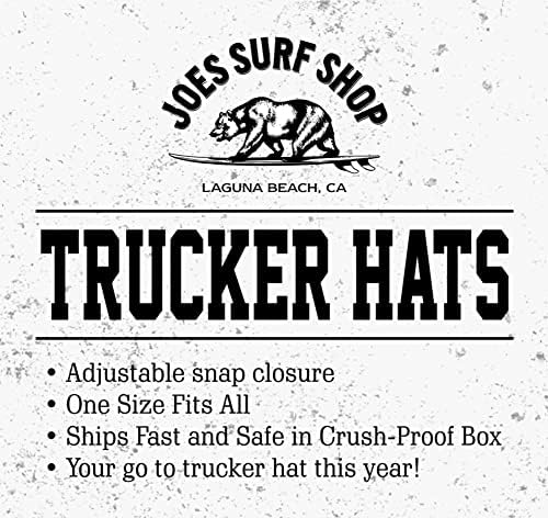 Joes Surf Shop Shop Foam Snapback Trucker Hat Collection