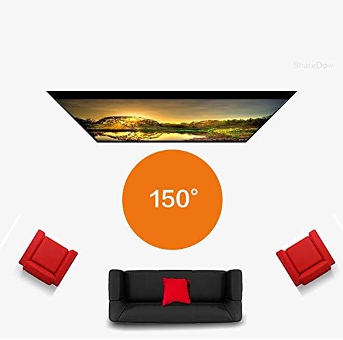 Manual Pull Down Screen do projetor 60 72 84 100 polegadas 4: 3 Tela de projeção portátil de bloqueio automático Widescreen