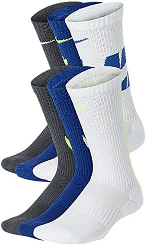 Nike Unissex-Kids Nike de Kid's Nike Everyday Cushioned Crewic Socks