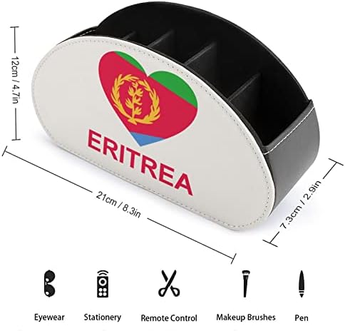 Love Eritrea TV TV Remote Control Holder Organizer Organizer Storage Cosmetics Office Supplies