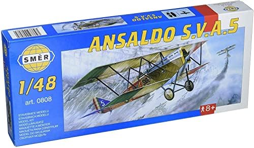 Semar SMC48808 1/48 Primeira Guerra Mundial I italiana Força Aérea Ansaldo Sva.5 Modelo de Plástico Biplane Biplane