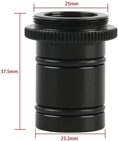 Kit de acessórios para microscópio para adultos adaptador ocular de microscópio de 30 mm para consumíveis de laboratório de microscópio estéreo