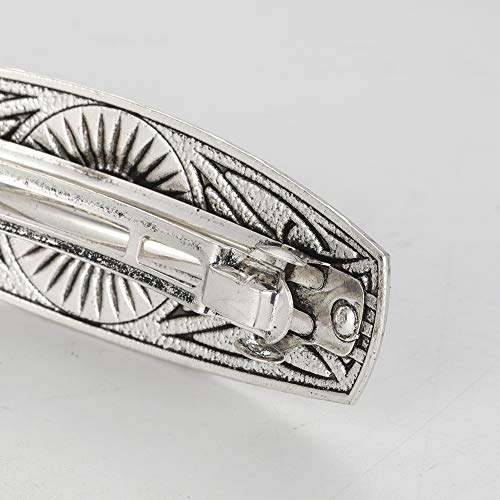 Likgreat vintage viking barrettes celta nó clipes de cabelo vintage metal barretas francesas para mulheres acessórios para meninas