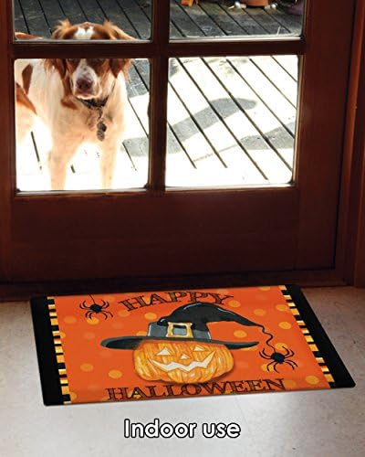 Toland Home Garden 800264 Witch Pumpkin Fall Door tape