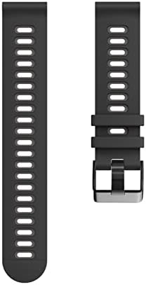Kavju Smart Watch Strap for Garmin Venu 2 Plus Band Venu/Venu2 Forerunner 245 645 Pulveração da faixa de vigilância Silicone 20 Belt 22mm