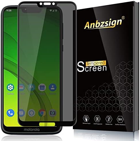 ANBEL Design ANBZSIGN [2 pacote] Motorola Moto G7 Power / G7 supra / G7 Optimo Maxx Screen Protetor