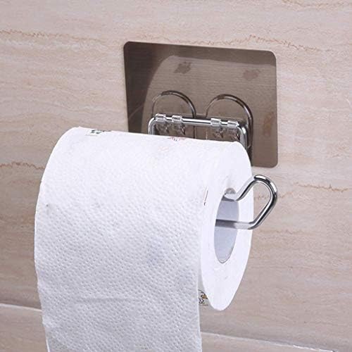 Suporte de papel higiênico CDYD, suporte de lampo duplo de aço inoxidável, banheiro à prova de ferrugem e banheiro