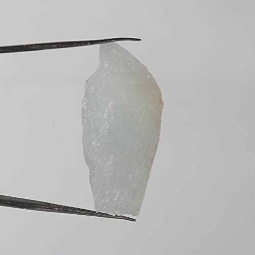 13 ct. Cura cristal aqua sky aquamarina gemed stone raw stone para ioga, meditação, aura limpeza GA-966