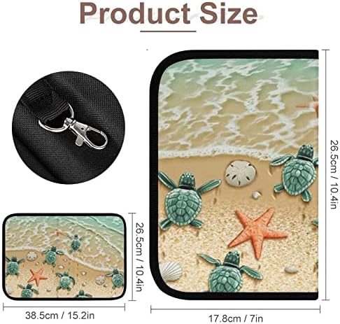 Tartarugas marinhas Bolas de ferramentas do organizador de ferramentas de bolso multifuncional de pano dobrável bolsa de ferramentas