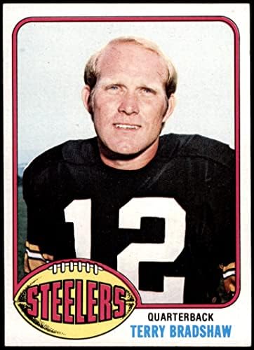 1976 Topps 75 Terry Bradshaw Pittsburgh Steelers Ex/Mt Steelers La Tech