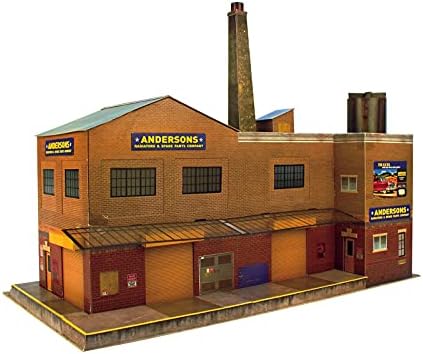 O kit de fabricação de papelão de fábrica da CityBuilder Factory - o Modelo Railroad Building