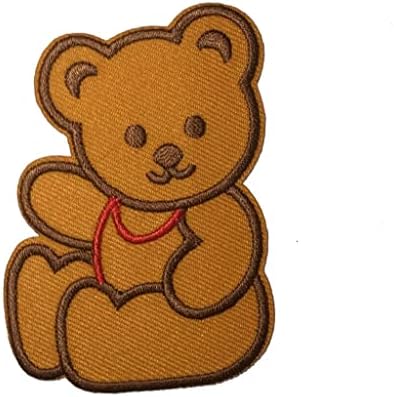 Kanin Teddy Bear Doll fofo desenho animado Apliques bordados Ferro / costurar em Patches Badge Patch fofo de logotipo na camisa de