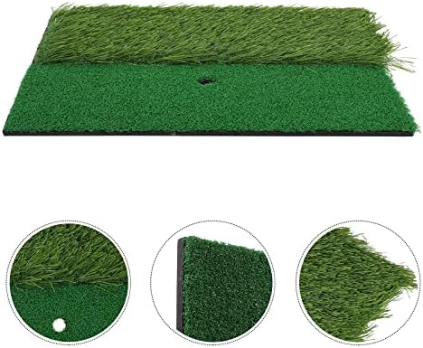 LioBo Mini Rapess Mini tapete de golfe interno Acessórios de treinamento para golfe Prática de golfe Pad para almofadas de giro Mat Golfing Grass Bain Golf Golfe Indoor Golf