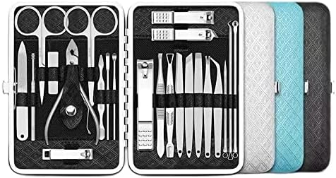 DHTDVD 23P Conjuntos de manicure completos kit de alongamento de unhas manicura accesorios unha clipper pedicure tools