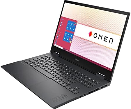 HP Omen 15Z-EN100 Laptop para jogos e entretenimento, GeForce RTX 3070, 15,6 144Hz Full HD, WiFi, Bluetooth, Win 10 Home)