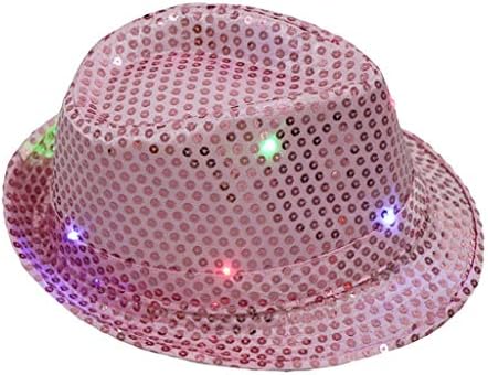 Hat LED Light Light Dance Up Fancy Planking Party Dress Unisex Vestido Caps coloridos de beisebol vintage Baseball