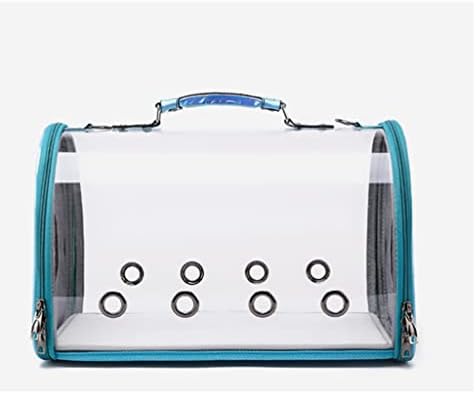 Uxzdx cujux Bolsa de transportadora de gato respirável portátil transportadora de bolsa de viagem portátil Backpack de animais de estimação transparente