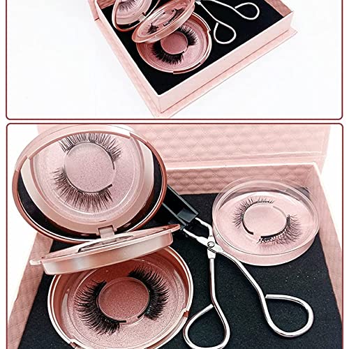 Lash Leila - cílios magnéticos, 3 pares de cílios magnéticos, kit de extensão de cílios