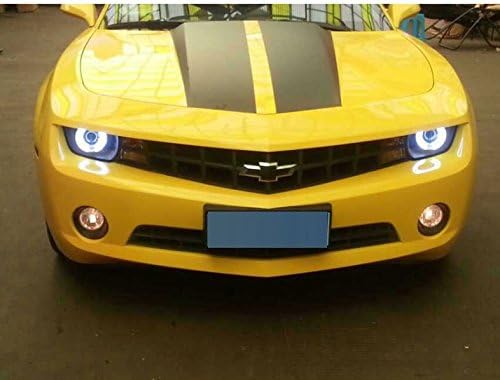 Estilo de carro Gowe para os faróis de LED de Chevrolet Camaro para Camaro 2009-2015 DRL H7 HID Bi-Xenon Lens Angel Eye Beam Low Color Temperature: 5000k; Wattage: 55W