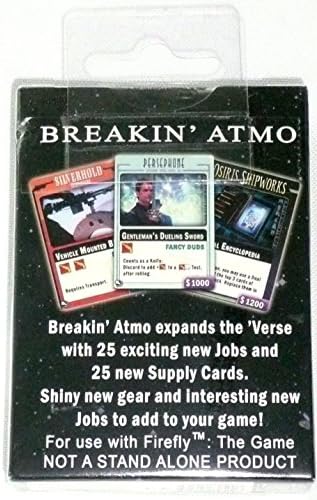 Firefly Breakin 'Atmo Game Booster Pack 50 Cartões Expansão Breaking> Novo < ^gfbhre-h4 8rdsf-TG1302128