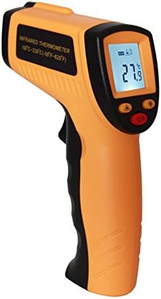 Nuzamas não contato a laser digital Termômetro infravermelho Termômetro Pistola LCD LCD Faixa de teste -50 ~ 330 ℃ Para cozinhar