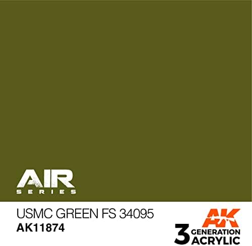 AK Acrylics 3Gen Aircraft AK11874 USMC Green FS 34095
