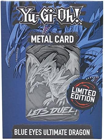Yu-gi-oh! Blue Eyes Ultimate Dragon Metal Card