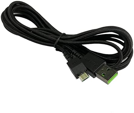 Substituição de Suyitai para Razer Mamba Micro USB-A para Micro-USB Cable trançado para Mamba Mouse