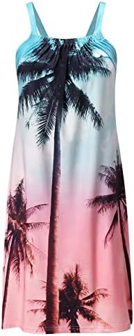 Mini vestido floral casual feminino mini vestido tropical de túnica de túnica de praia de verão de vestidos curtos