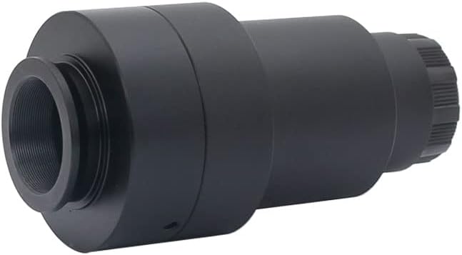 Acessórios para microscópio Adaptador de câmera de interface CCD Conecte o microscópio com câmera, lente de relé 1x