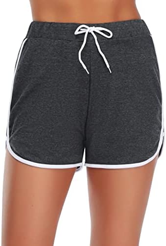 HPOAF shorts atléticos femininos ioga calças curtas Treino casual ao ar livre shorts esportivos ativos