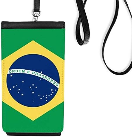 Bandeira nacional da Brasil América do Sul Paulo Country Phone Golset Bolsa Mobile Pouch Back Pocket