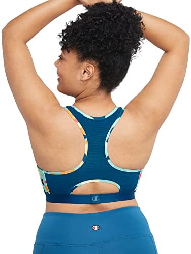 Campeon Women Plus Size Size Absoluto Compressão Umidade para Suporte Moderado de Suporte Sports